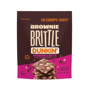 Brownie Brittle Dunkin' Mocha Latte 4oz 6ct